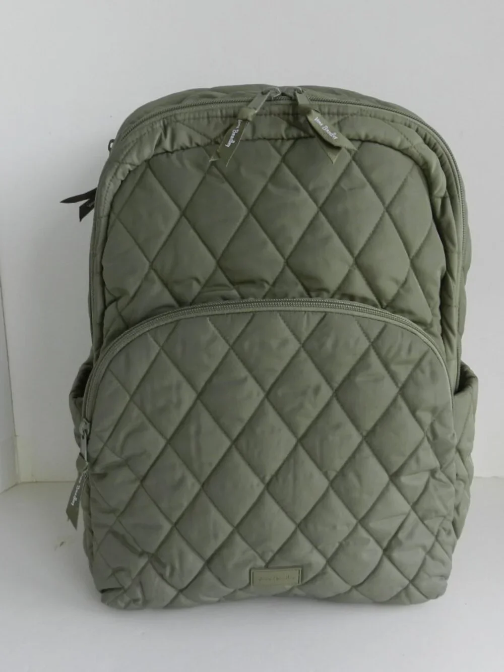 Vera Bradley Ultralight Essential LARGE Backpack Laptop Backpack in Sage